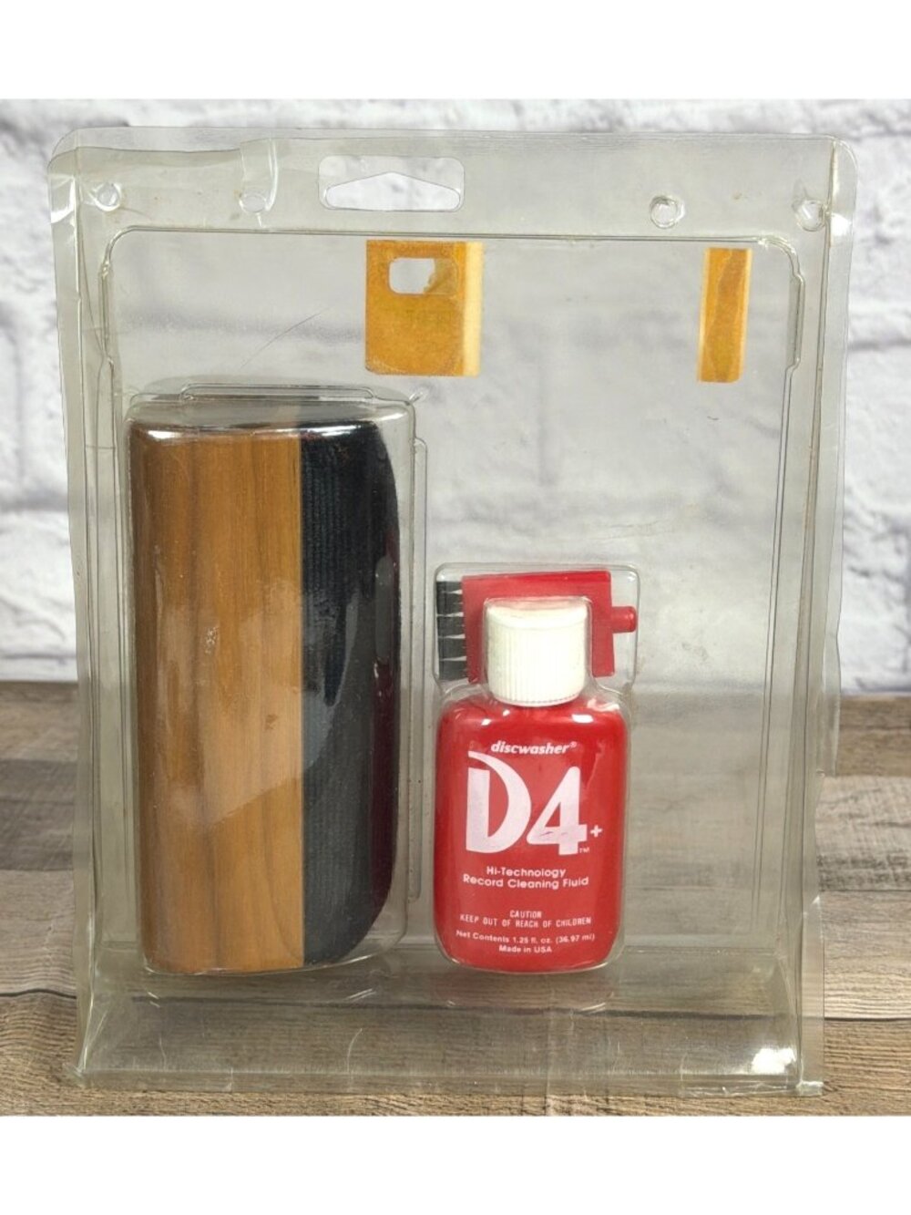VTG 1980s Discwasher D4 Vinyl Record Care Cleaning Kit System Original Open Box
